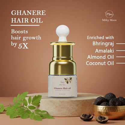 Milky Moon Ghanere Hair Oil for Hair Growth & Anti Hair Fall