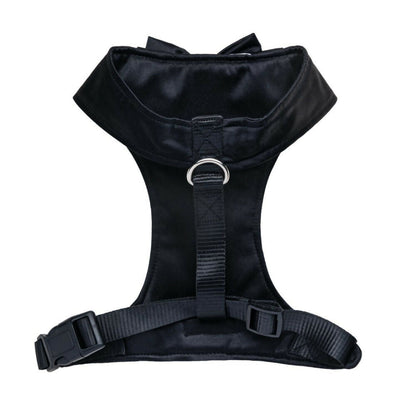 Waggety Tuxedo Dog Harness - Stylish Black & White Design, Adjustable Fit, Durable Fabric, Elegant Pet Harness for Dogs