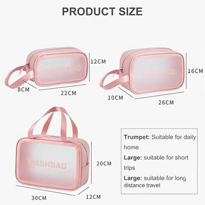 Bronson Professional Makeup Pouch Travel Toiletries Organizer Cosmetic Bags Portable