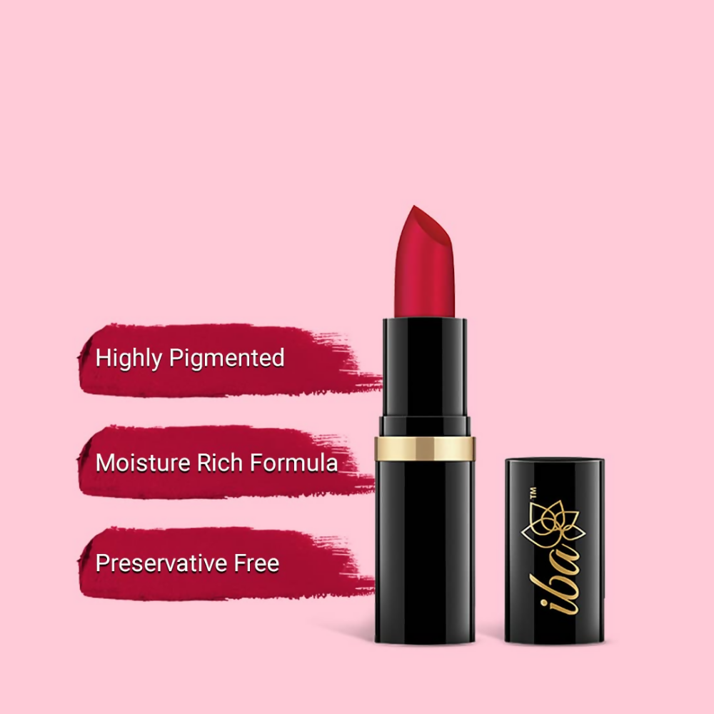 Iba Long Stay Matte Lipstick - M12 Pink Orchid