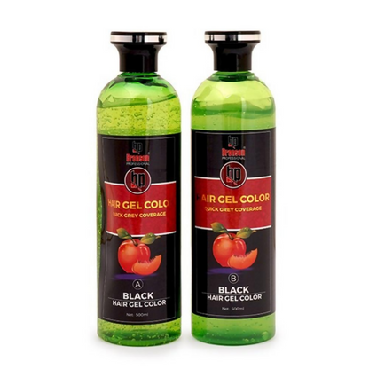 Bronson Professional Fruit Vinegar Gel Hair Colur Dye Natural Black