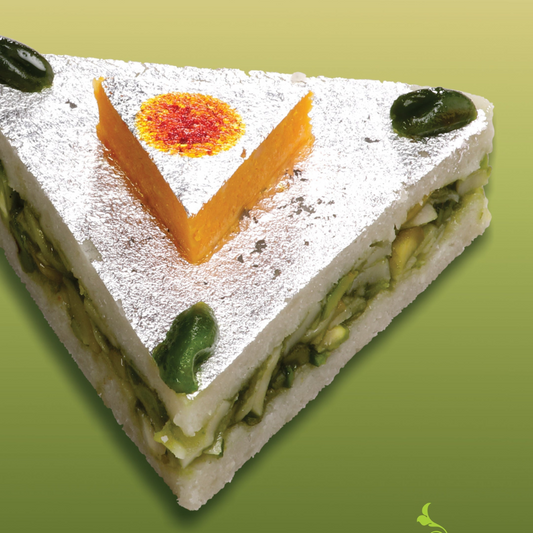 Agra Sweets Banjara Kaju Gulkand Trivini