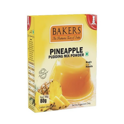 BAKERS Instant Pudding 4 Flavors Mix Combo