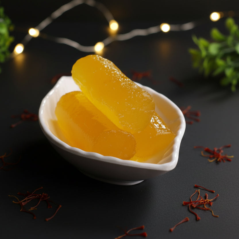 Agra Sweets Banjara Kesari Petha