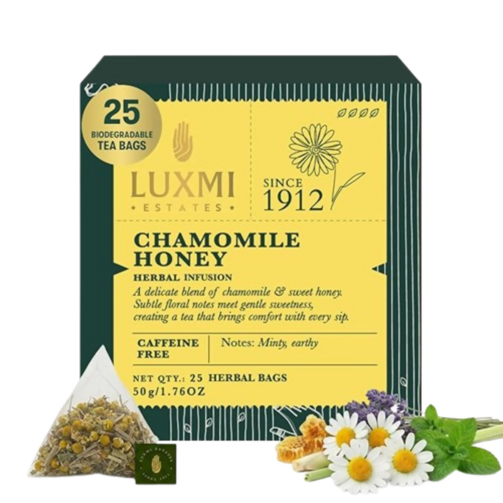 Luxmi Estates Chamomile Honey Herbal Infusion