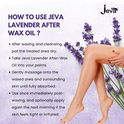 Jeva After Waxing Oil - Lavender