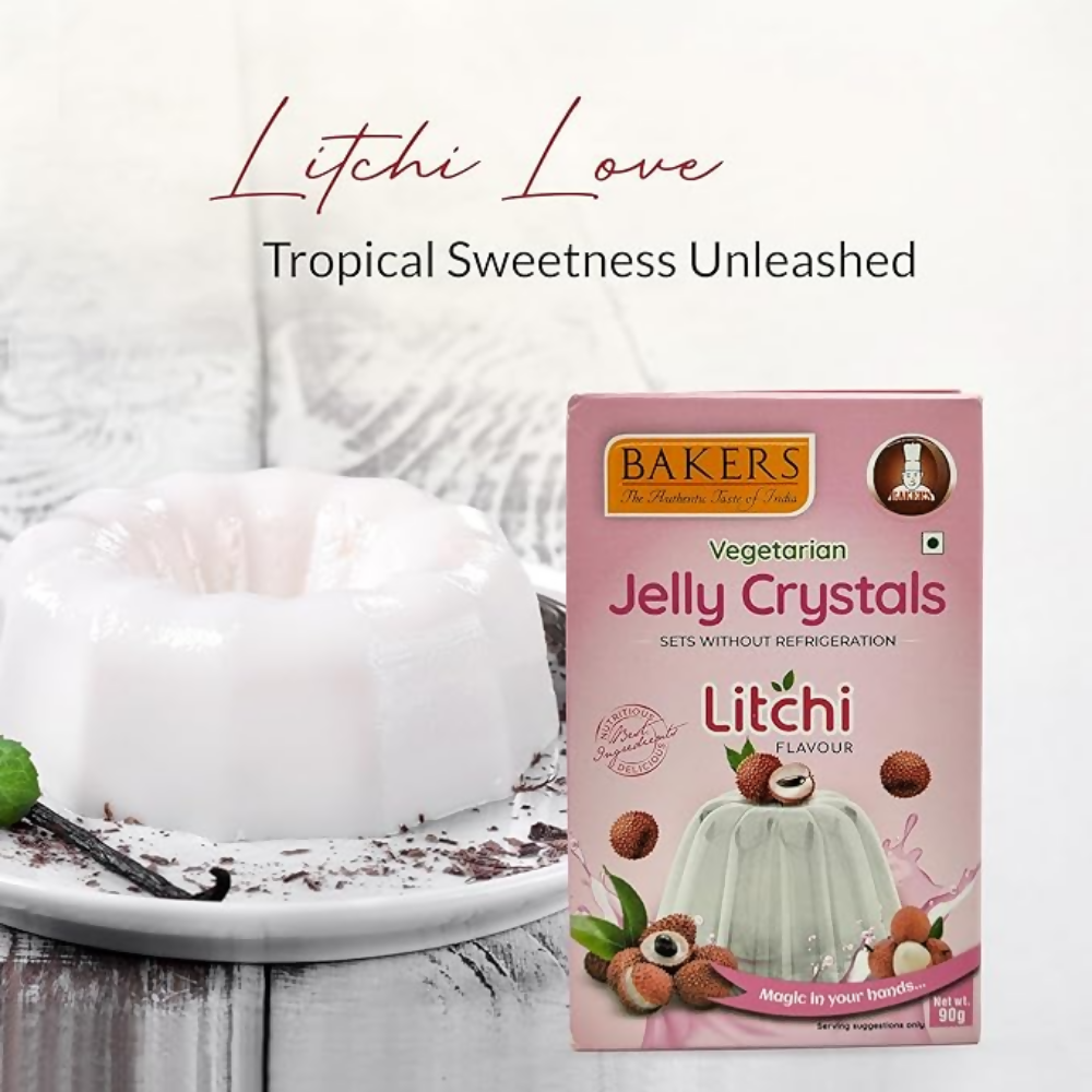 BAKERS Jelly Crystals - Litchi