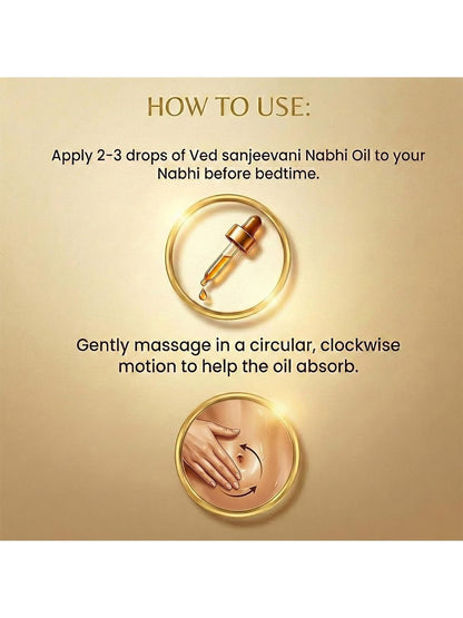 Ved Sanjeevani Radiant Skin Care Nabhi Oil