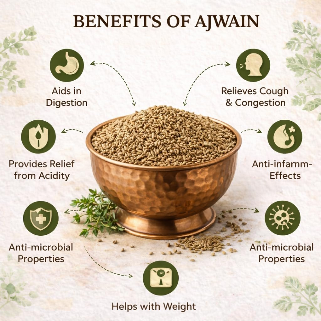 Village-Organica Ajwain Seeds