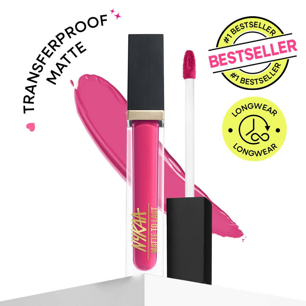 Nykaa Matte To Last ! Transferproof Liquid Lipstick - Khoob - Surat - 09
