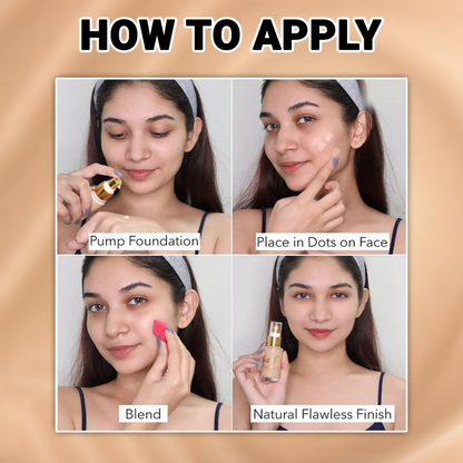 Iba Pure Skin Liquid Foundation - Golden Beige
