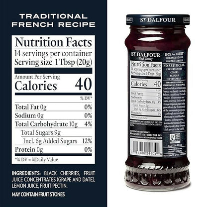 ST. DALFOUR Black Cherry Fruit Spread