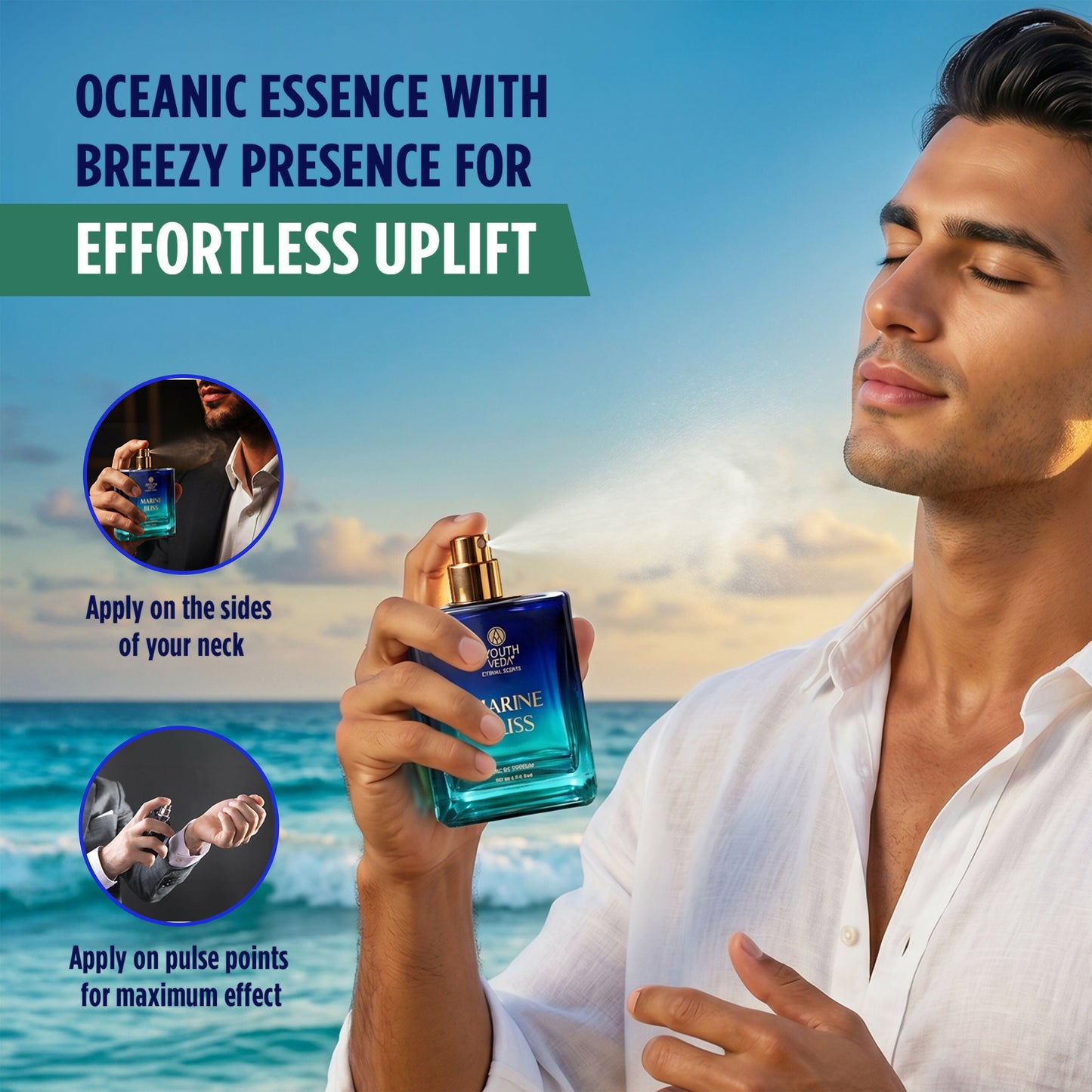 Ayouthveda Marine Bliss Eau De Parfum For Men