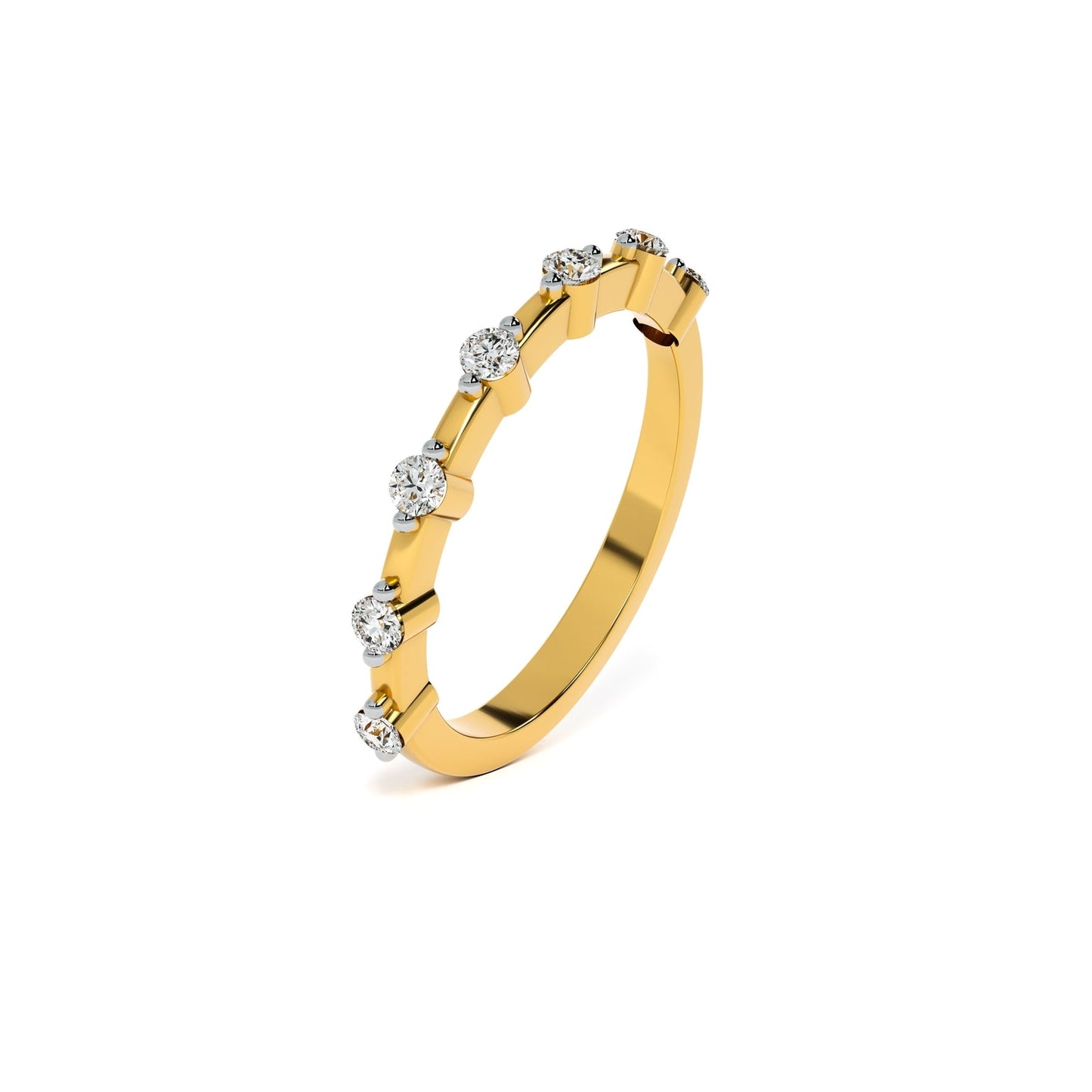 Eternity Dot 9KT Gold Laboratory Grown Diamond Ring