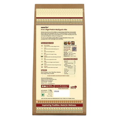 Naario 9-in1 Multigrain Atta (No Wheat)