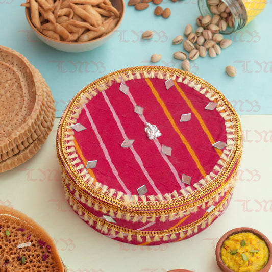 LMB Sweets Special Paneer Ghewar (Chunri Packing) (JPR)