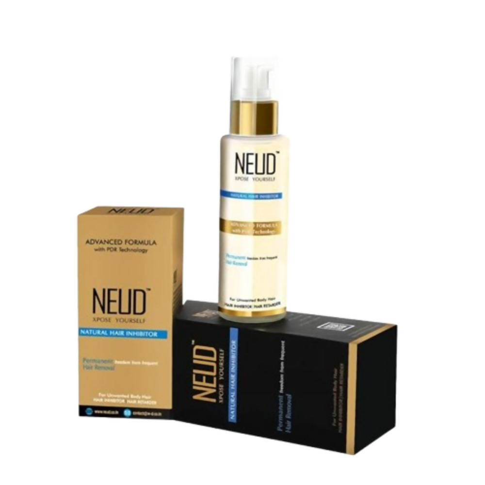 Neud Xpose Yourself Permanent Hair Reduction for Unwanted Body & Facial Hair Pack