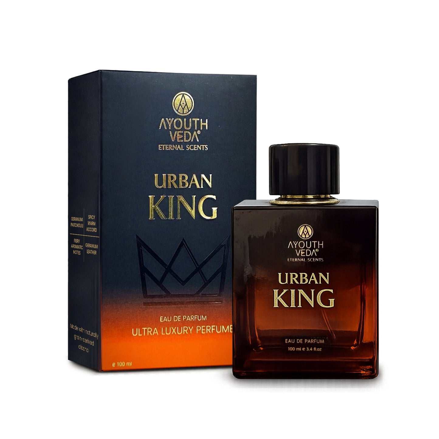Ayouthveda Urban King Eau De Parfum for Men