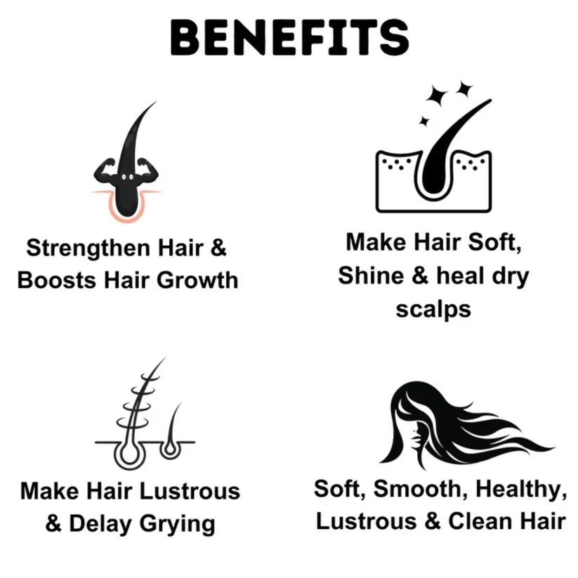Etheric Healthy Hair Pack  Herbal Hair Growth & Hair Fall Control Treatment