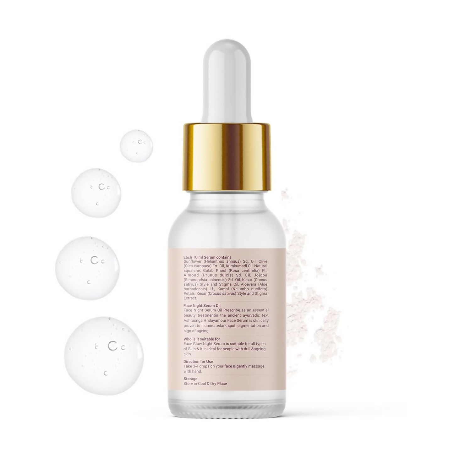 Milky Moon Face Glow Night Serum Dark Spot & Brightening Face Serum