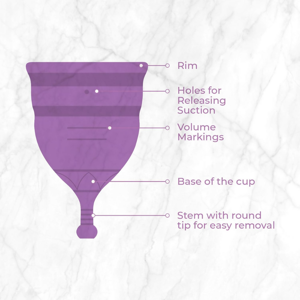 Pee Safe Menstrual Cup & Bio Panty Liners For Women