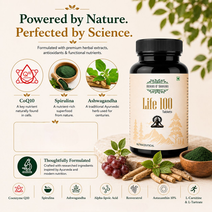 HerbsOShrubs Life-100 Tablets