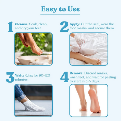 Wipness Natural Foot Peeling & Exfoliating Foot Mask
