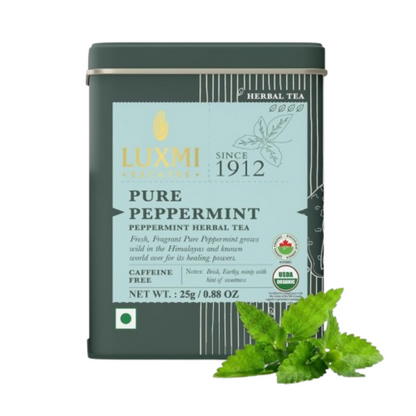 Luxmi Estates Pure Peppermint Organic Herbal Infusion