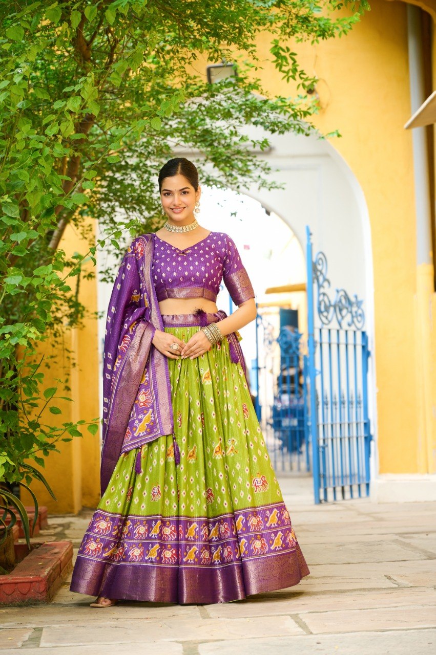 Lehenga Mart Gorgeous Lehenga Choli For Wedding-Mehndi