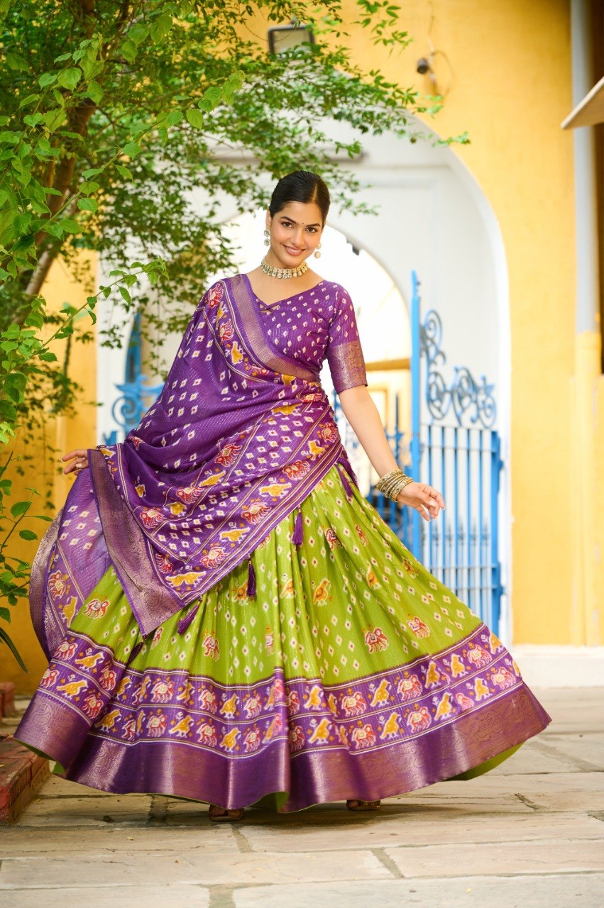 Lehenga Mart Gorgeous Lehenga Choli For Wedding-Mehndi