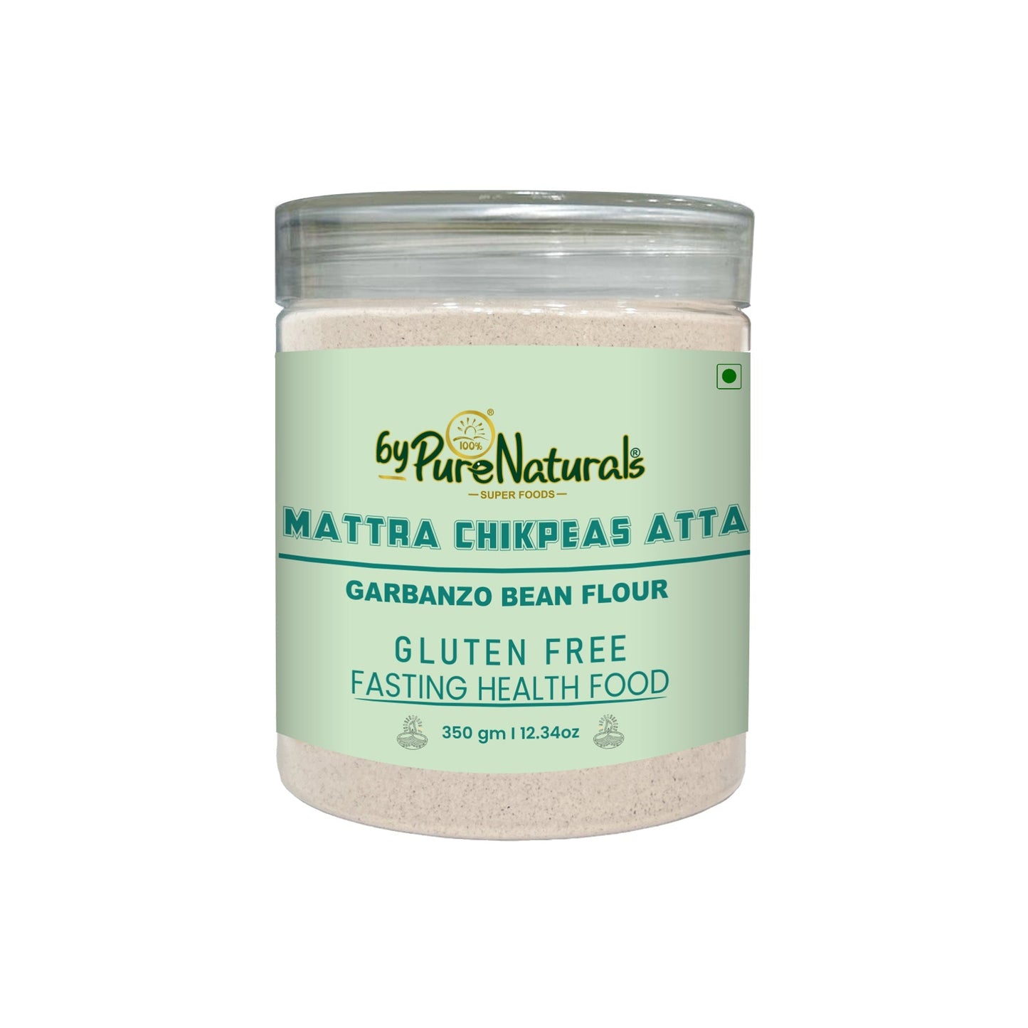 byPureNaturals Mattra Chikpeas Atta (Garbanzo Bean Flour)