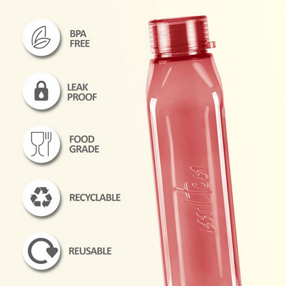 Milton Prime 1000 Water Bottle - Burgundy