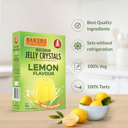 BAKERS Jelly Crystals - Lemon Flavour