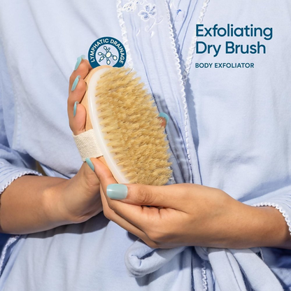 Bloom by Bold Care Exfoliating Oval Dry Bath Brush