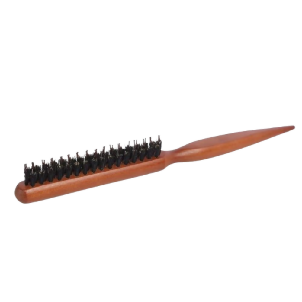 Bronson Professional Back Combing Teasing Brush and Hair Finishing Brush