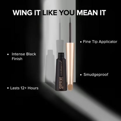 Coloressence Super Xtend Supreme Eyeliner Intense Black Super Smooth