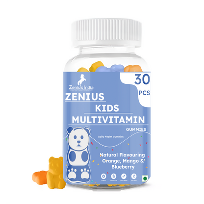 Zenius Kids Multivitamin Mixed - Mango, Blueberry, Orange Gummies