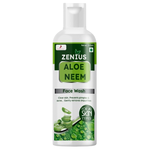 Zenius Aloe Neem Facewash for face Acne & Pimple