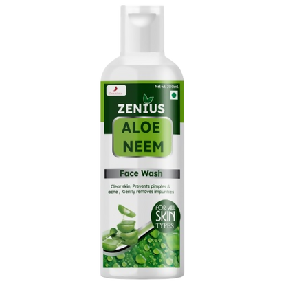 Zenius Aloe Neem Facewash for face Acne & Pimple