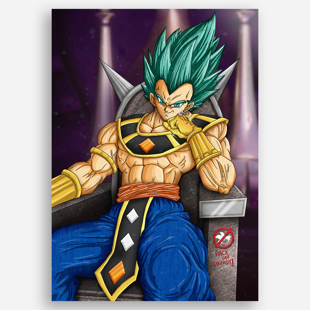 God Of Destruction Vegeta Art Print