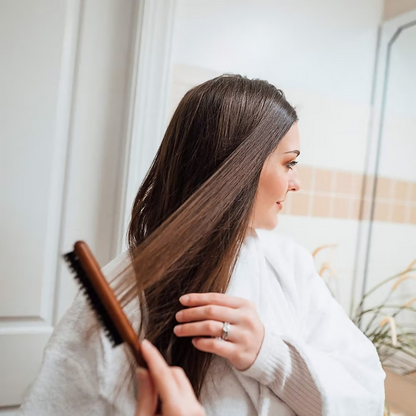 Bronson Professional Back Combing Teasing Brush and Hair Finishing Brush