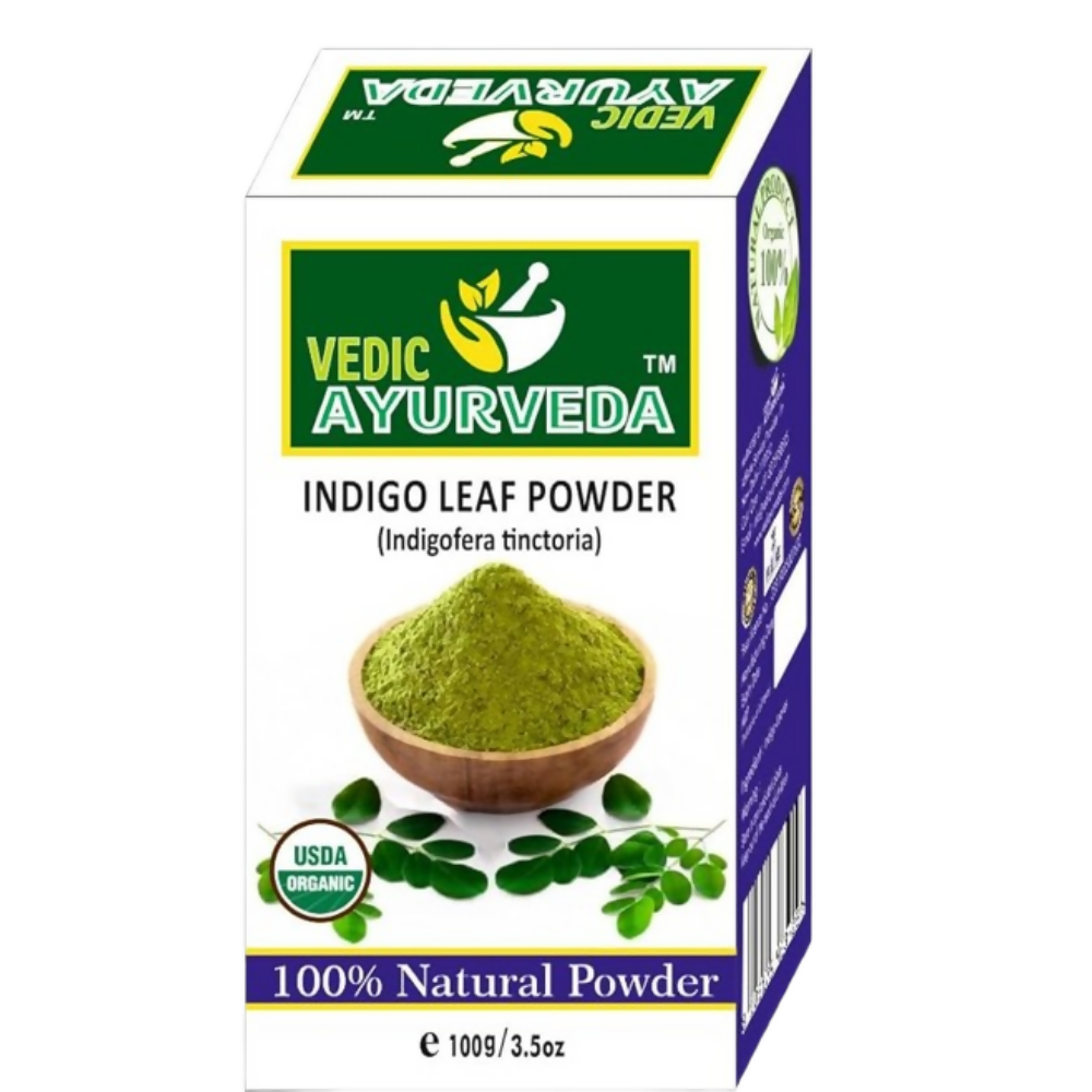 VedicAyurveda Indigo, Bhringraj, Hibiscus Powder