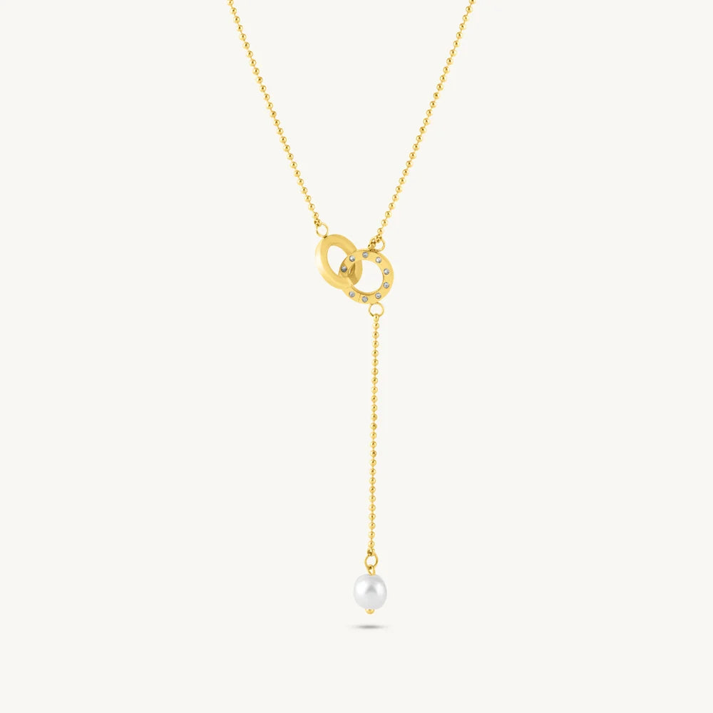 Interlocked Rings Necklace