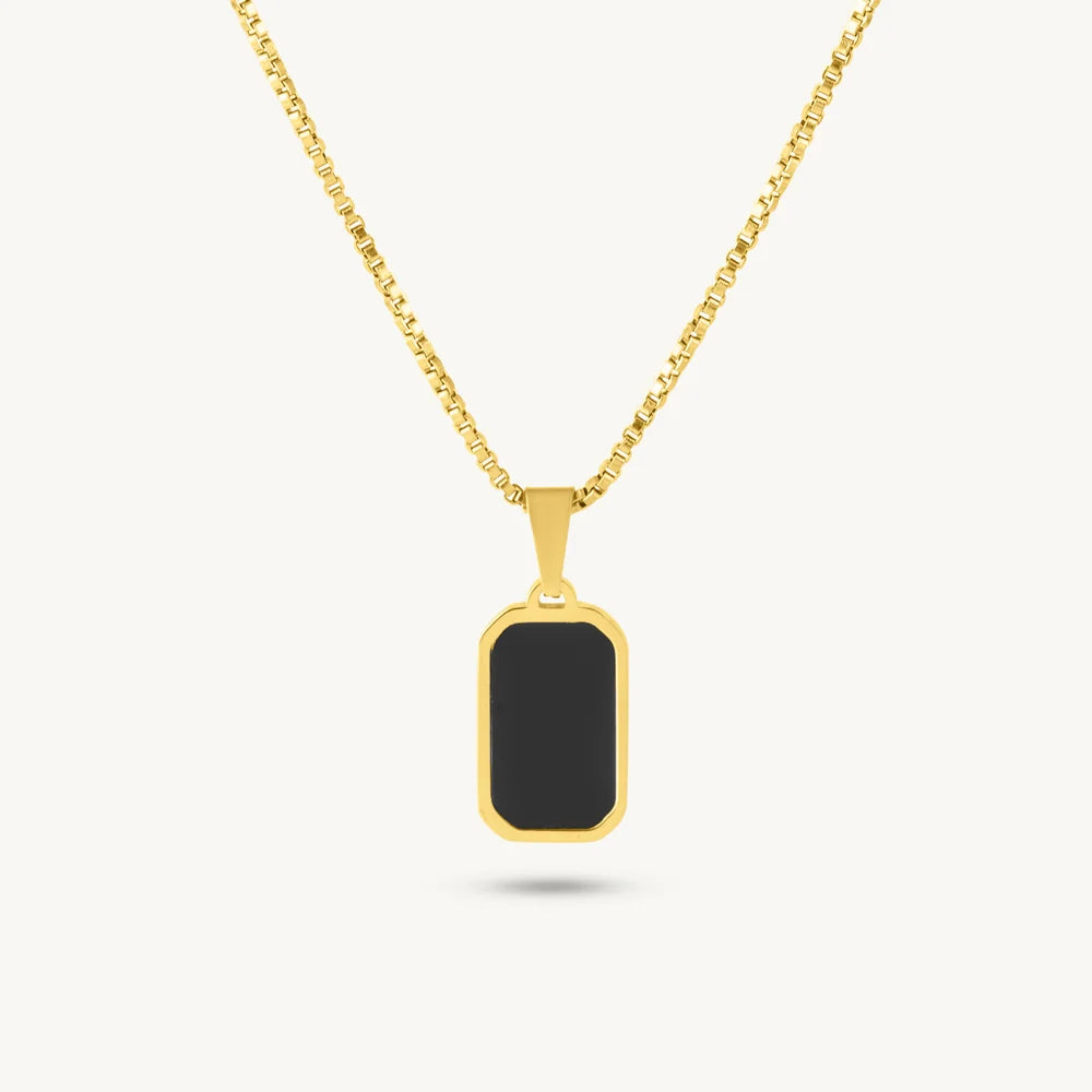 Midnight Onyx-Inspired Necklace