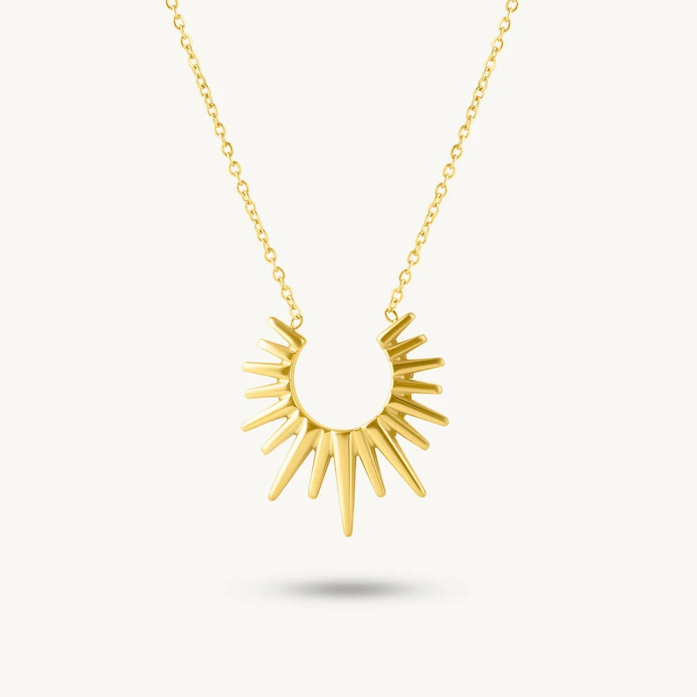 Golden Daystar Necklace