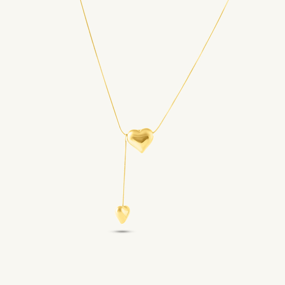 Linked Love Heartfall Necklace
