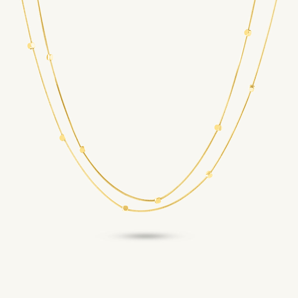 Modern Flow Layered Necklace