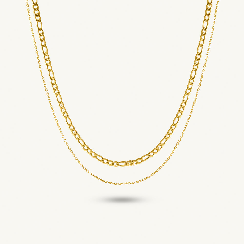 TwistLink Double Strand Necklace