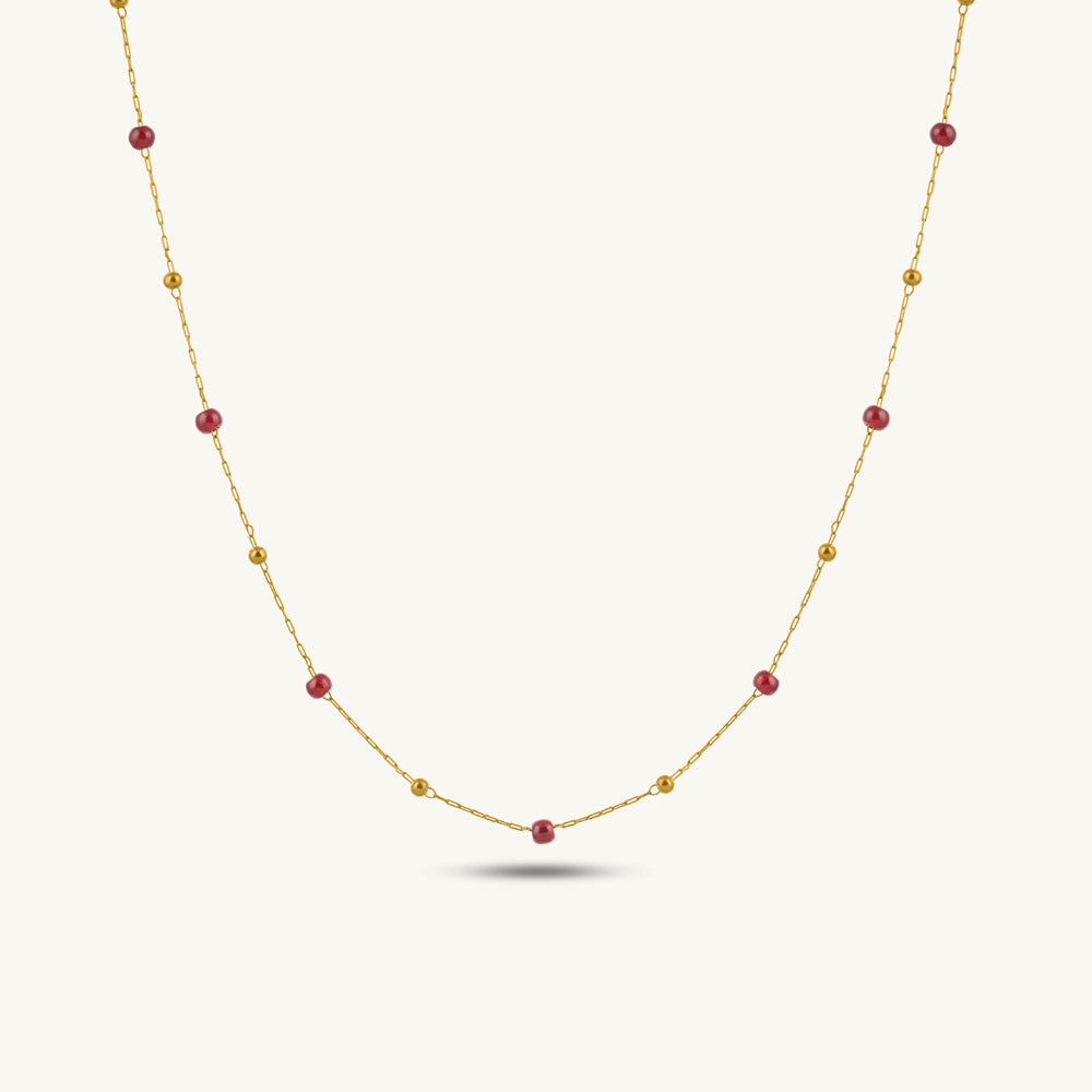 Crystal Bead Necklace