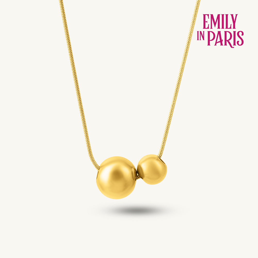 Double Sphere Necklace